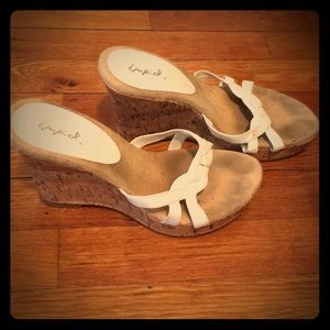 Adorable wedge sandals